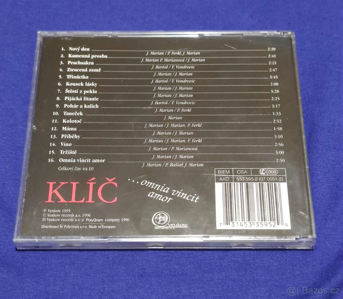 CD KLÍČ - OMNIA VINCIT AMOR - 2