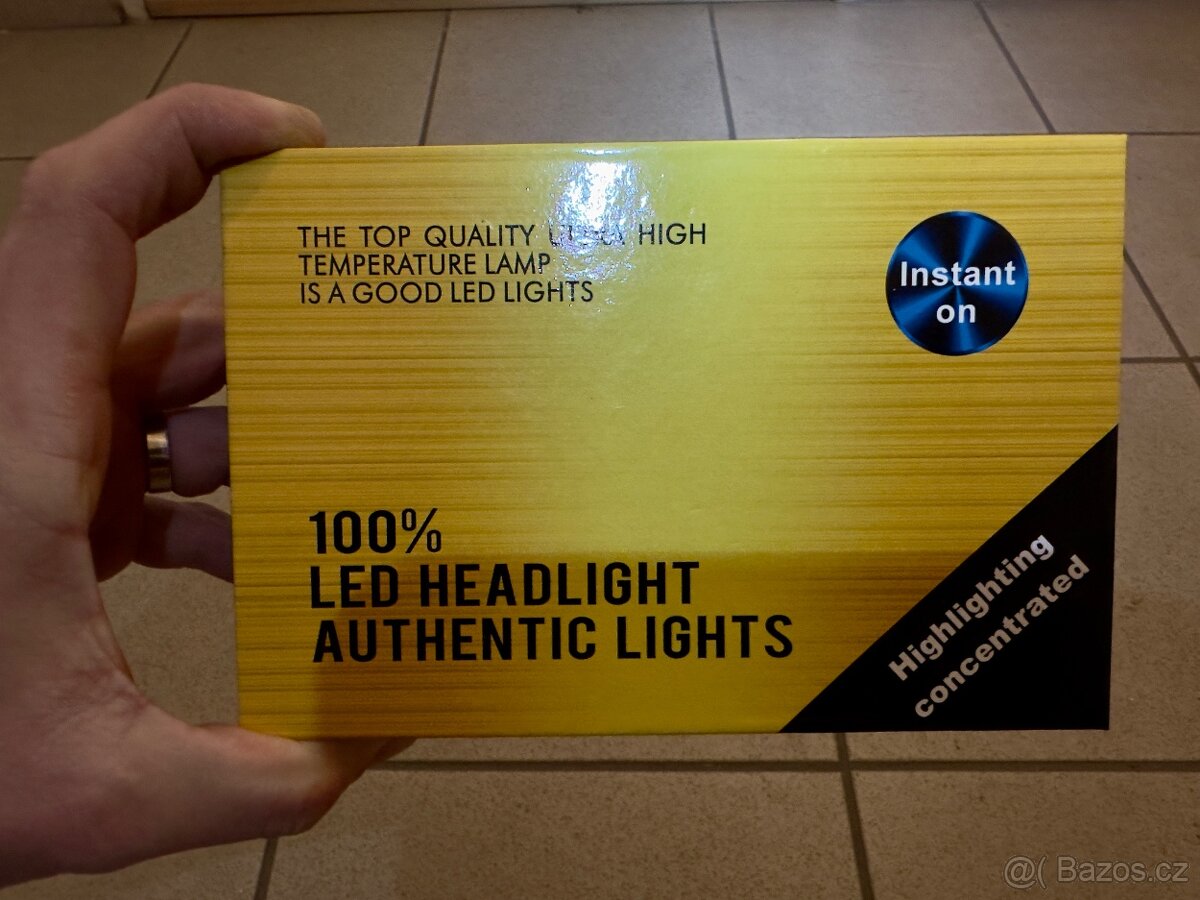 LED autožárovky H7 - nové - 2