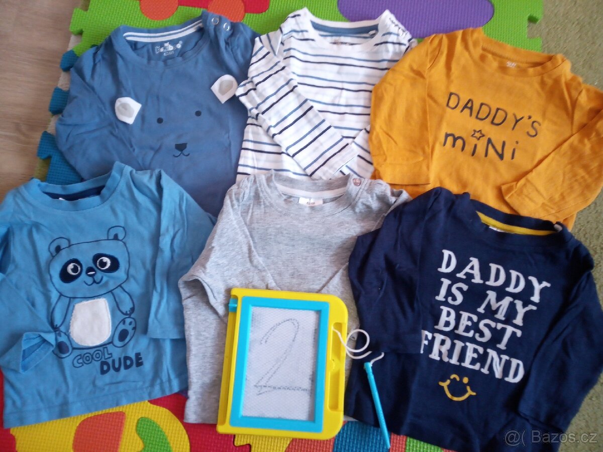 Trička, body dl. r. Kluk - 2