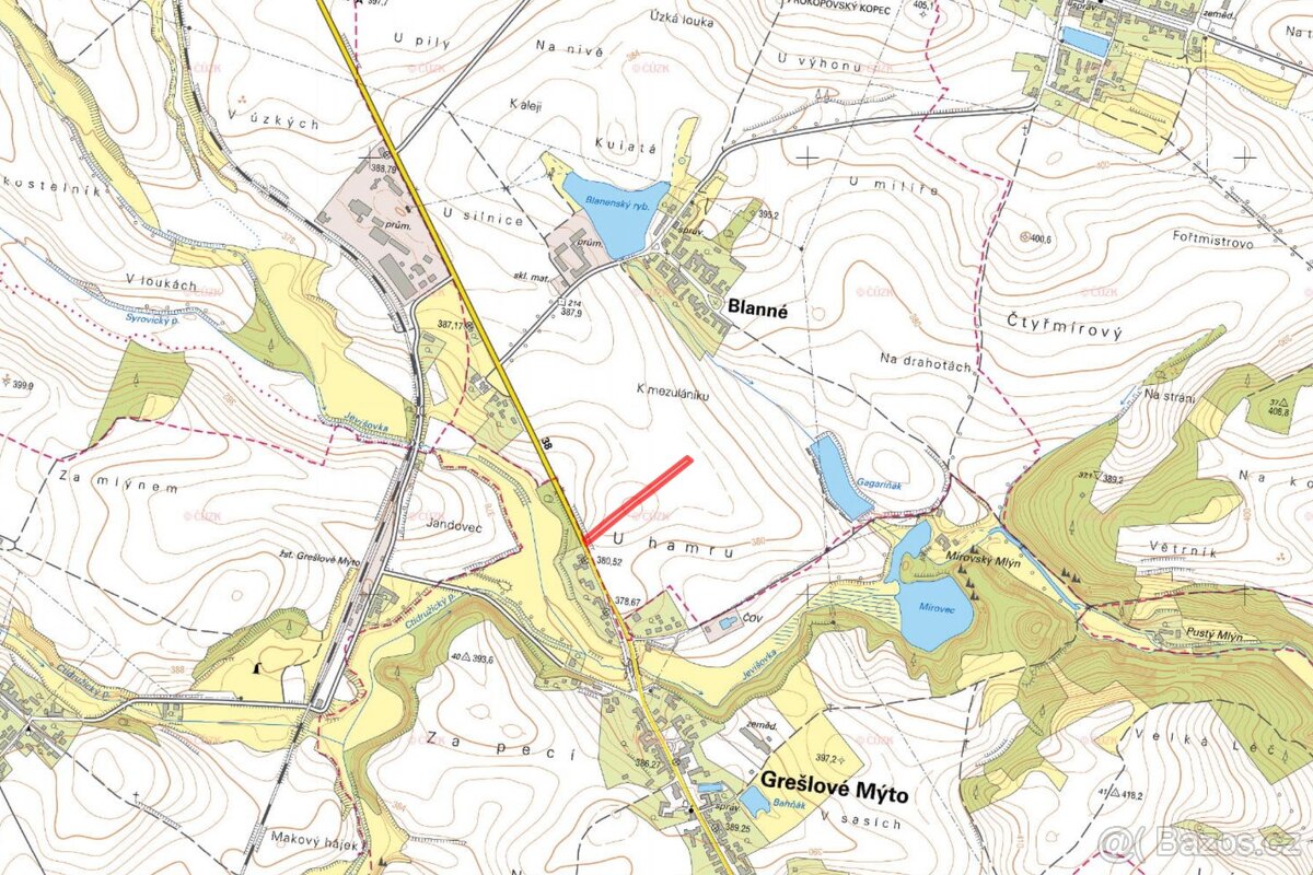 Zemědělská půda, prodej, Blanné, Znojmo - 2