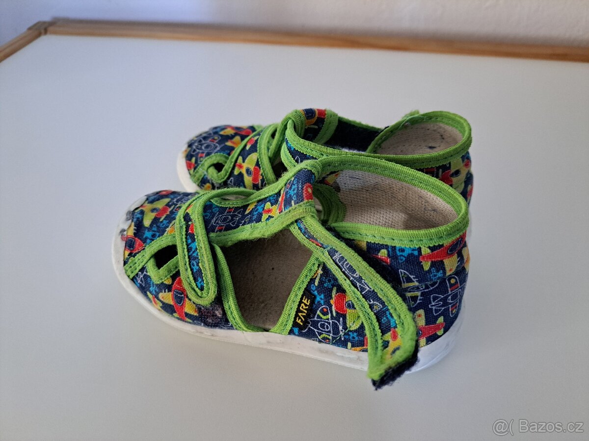 Dětské bačkůrky vel. 25, značka Fare - 2