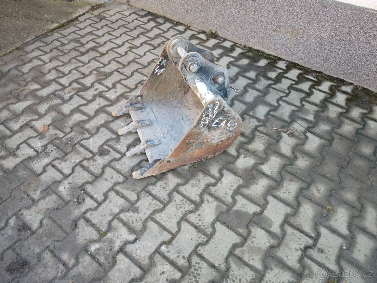 Lžíce podkopová zubatá 60 cm, EA40 - 2