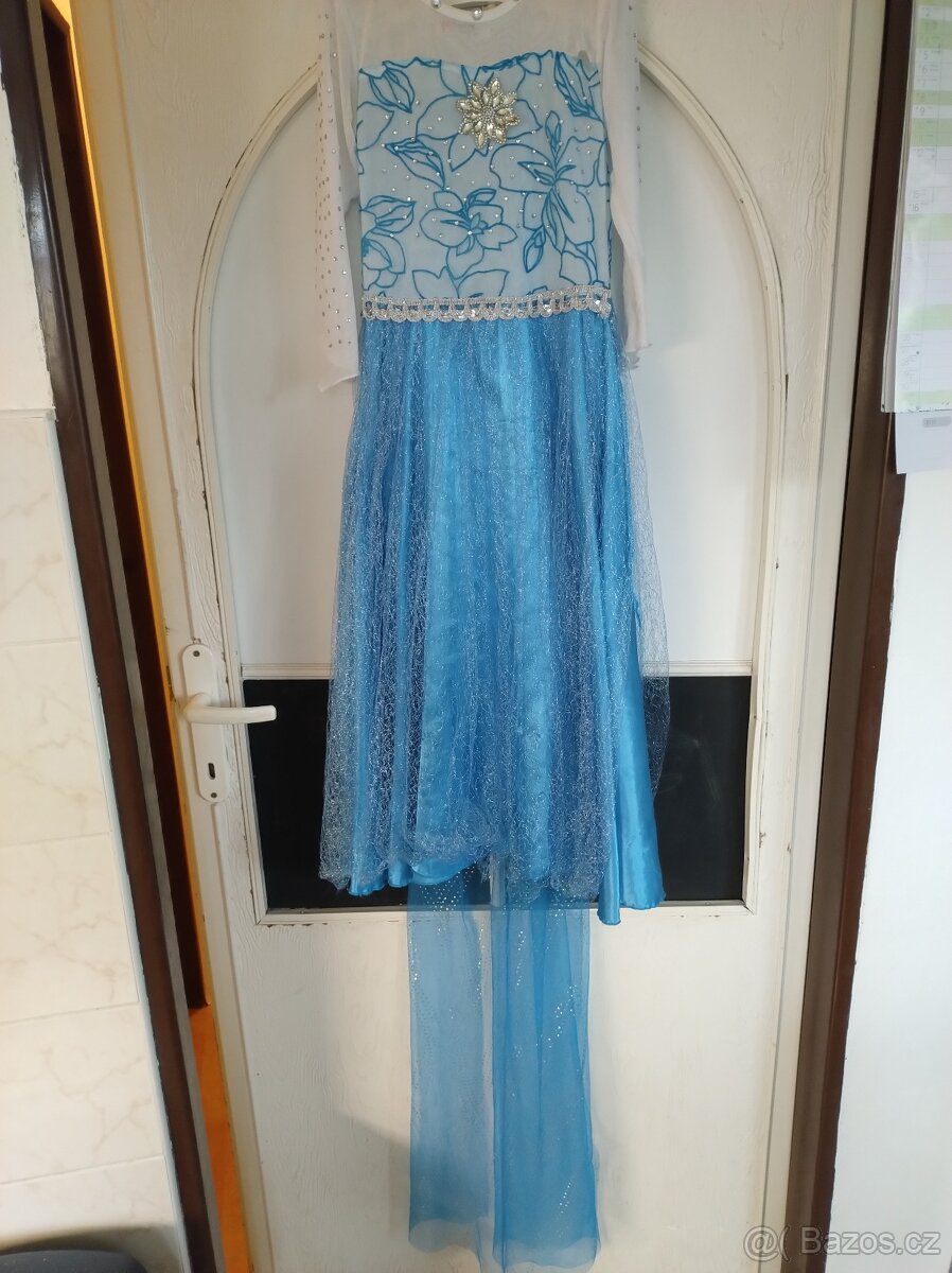 Maškarní kostým Elsa vel.130 - 2