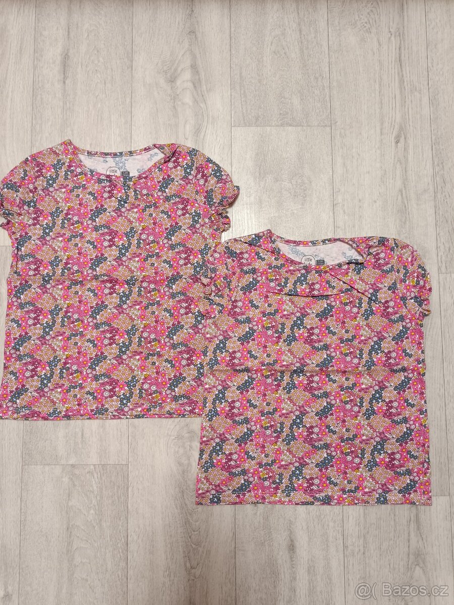 Různá trička vel. 128 - 2