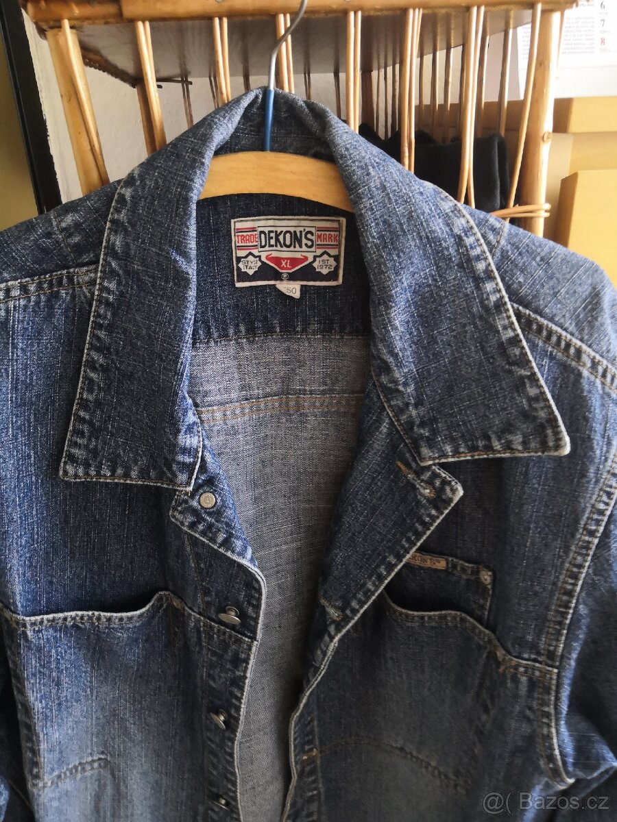 Nová džínová bunda XL - 2