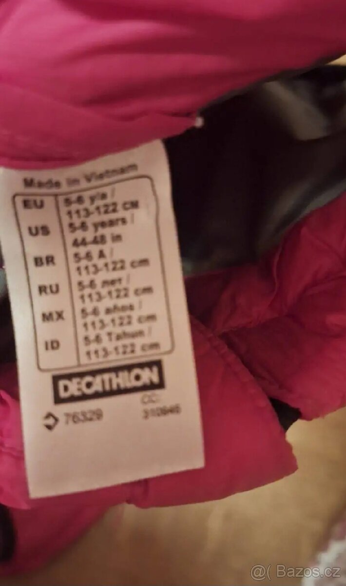 Dívčí vesta Decathlon - 2