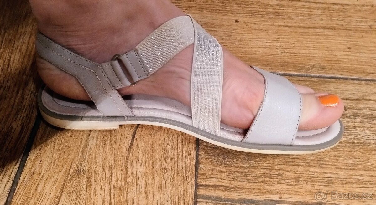 Kožené sandále 42 dámské 2x - 2