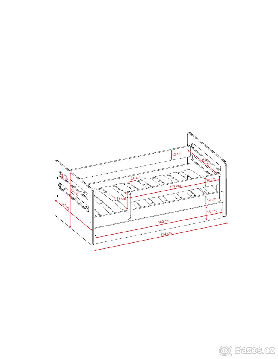 Dětská postel TOMI (BENLEMI) - 2