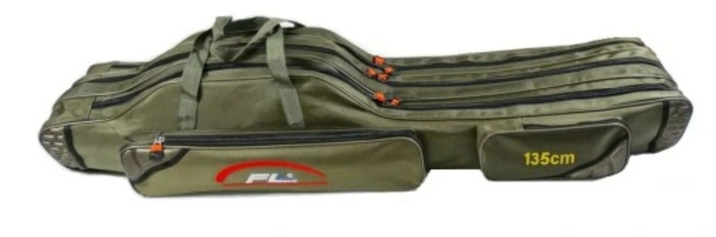 Rybářská taška 130 cm tříkomorová - 2