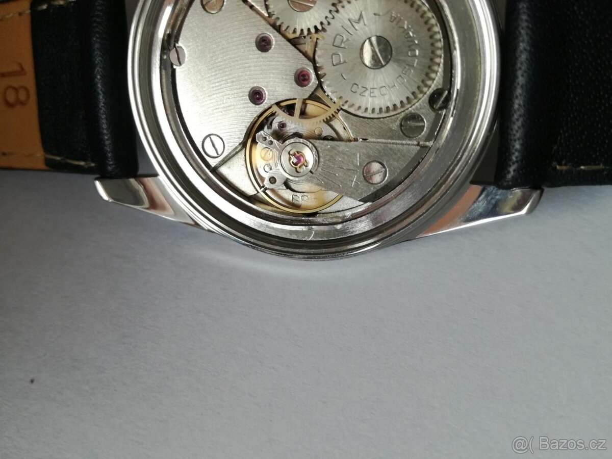 PRIM DIPLOMAT modrý ciferník TOP stav - 2