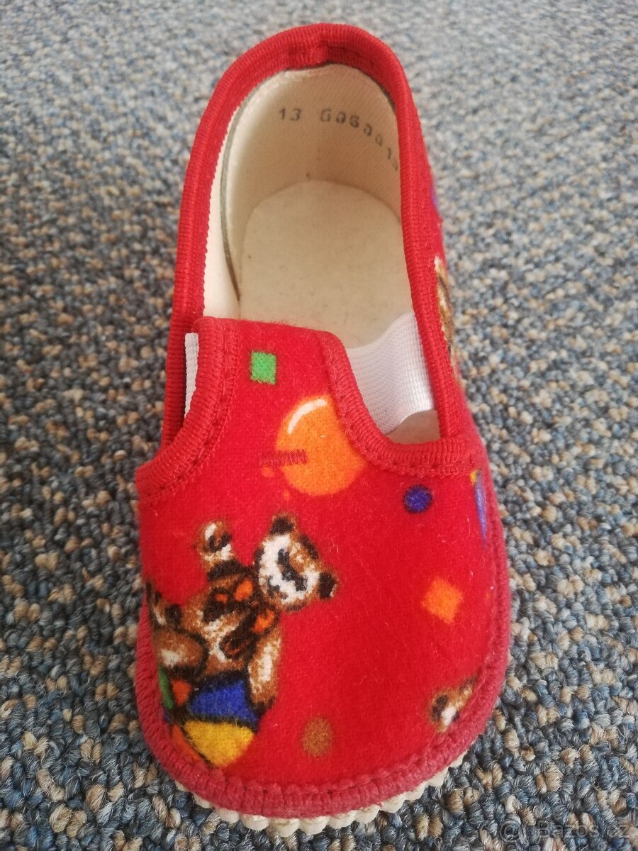 Béďa boty bačkůrky - plátěnky - 2