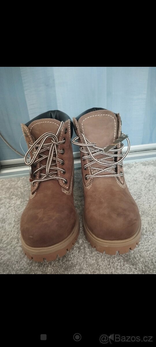 Land rover kožené kotníkové boty - 2