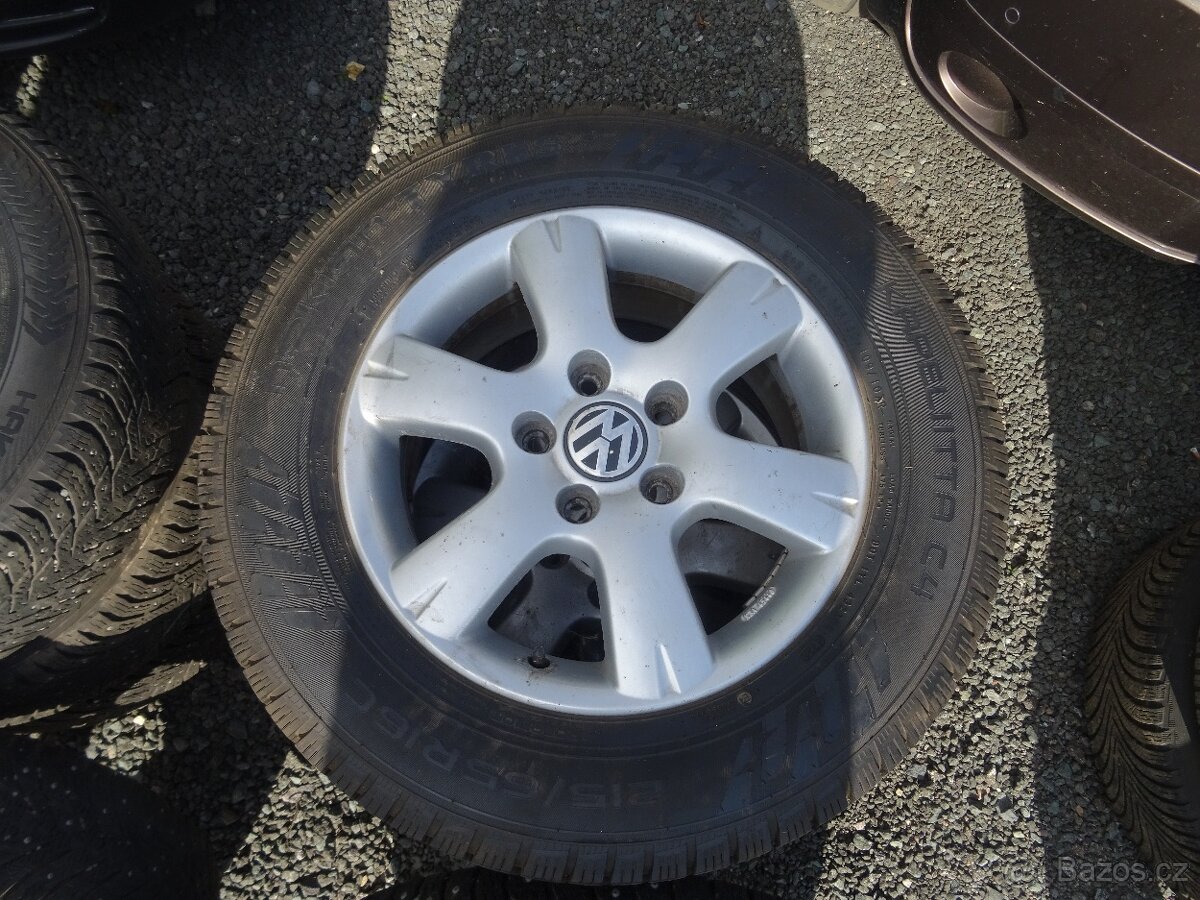 ALU KOLA - ZIMNÍ PNEU 215/65/16 - 2