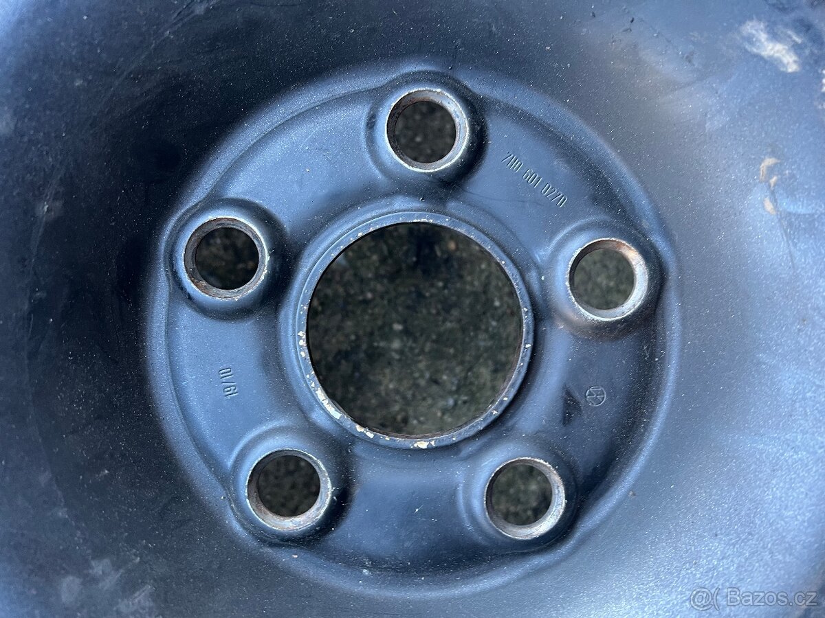 Prodám Plechové Disky Originál Vw na t5, t6, 5x120, et 51. - 2