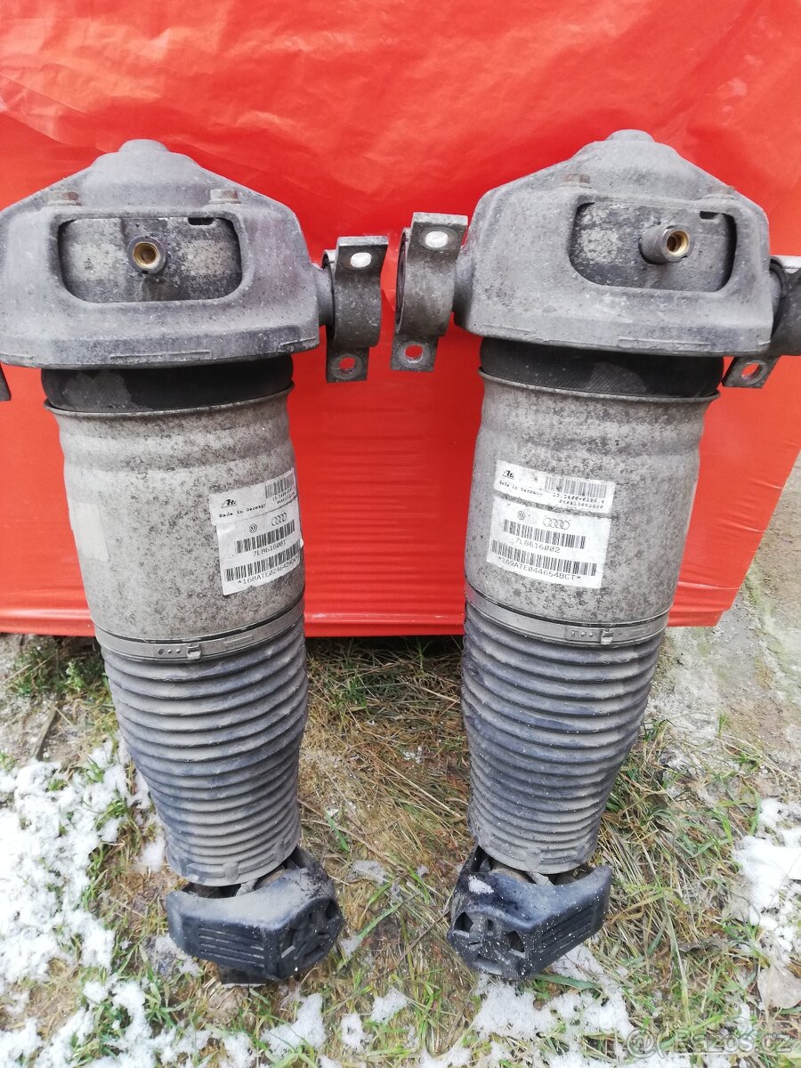 AUDI Q7 VW TUAREG ZADNÍ TLUMIČE PLATÍ DO SMAZÁNÍ - 2