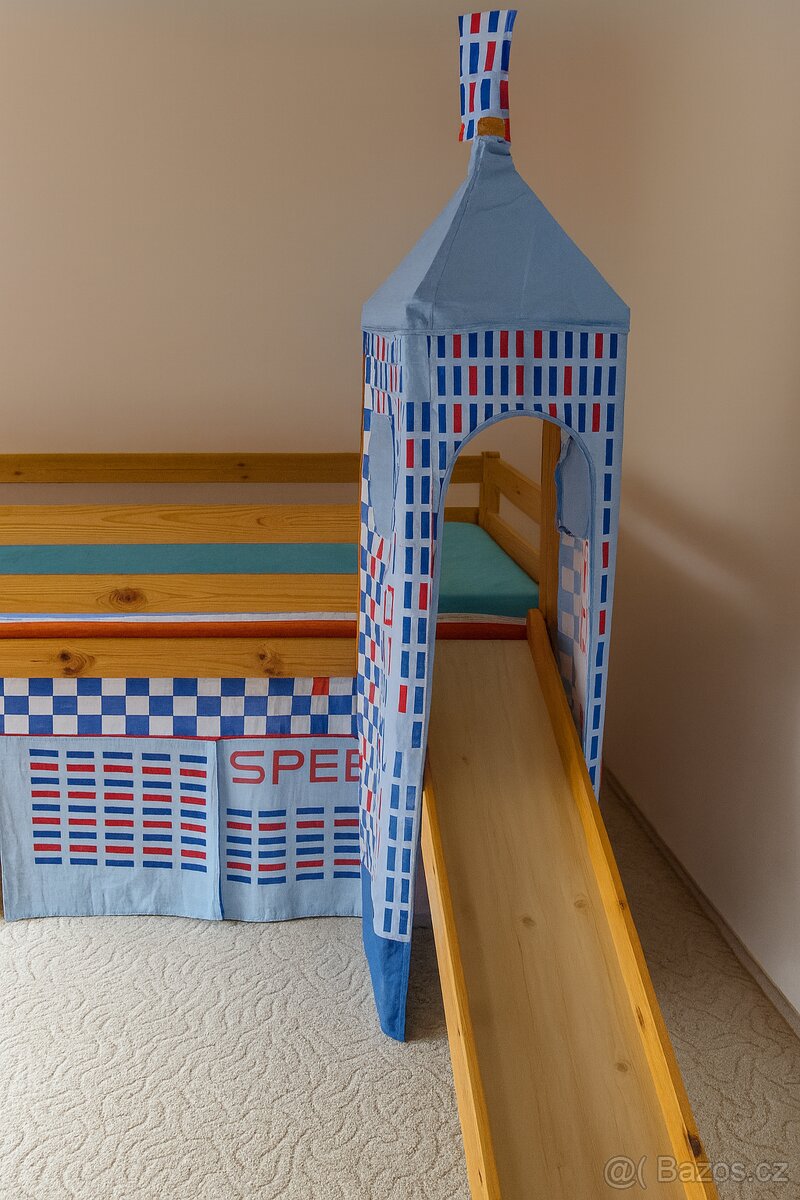 dětská postel se skluzavkou - 2