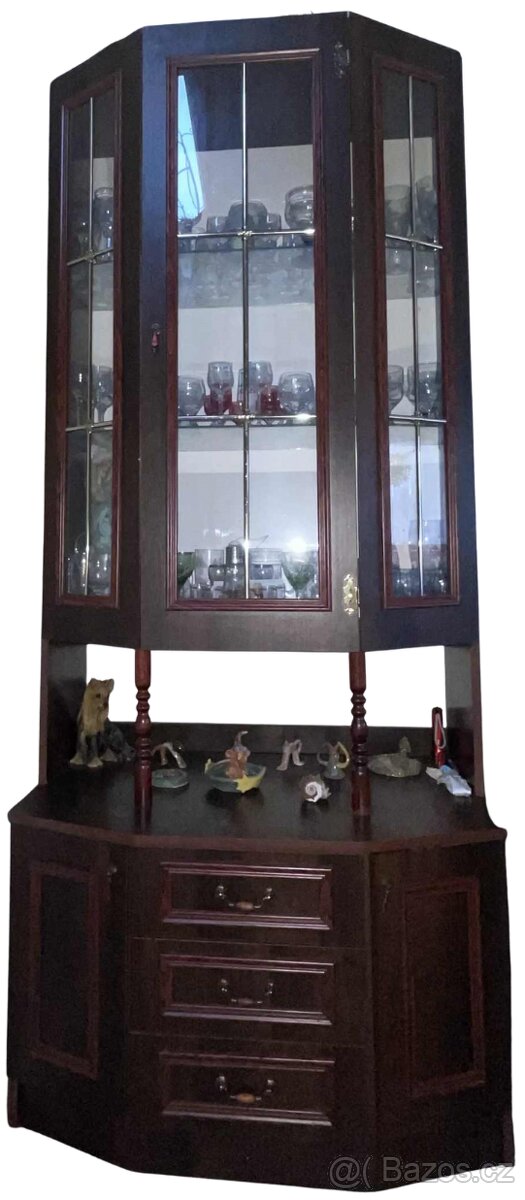 Rustikální set skříní (4ks) - 2