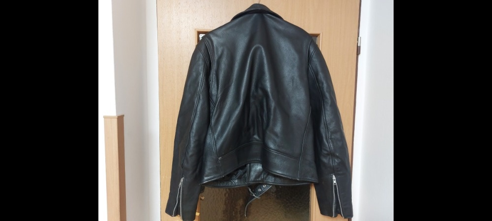 Kožená bunda křivák, vel. 58 - 2