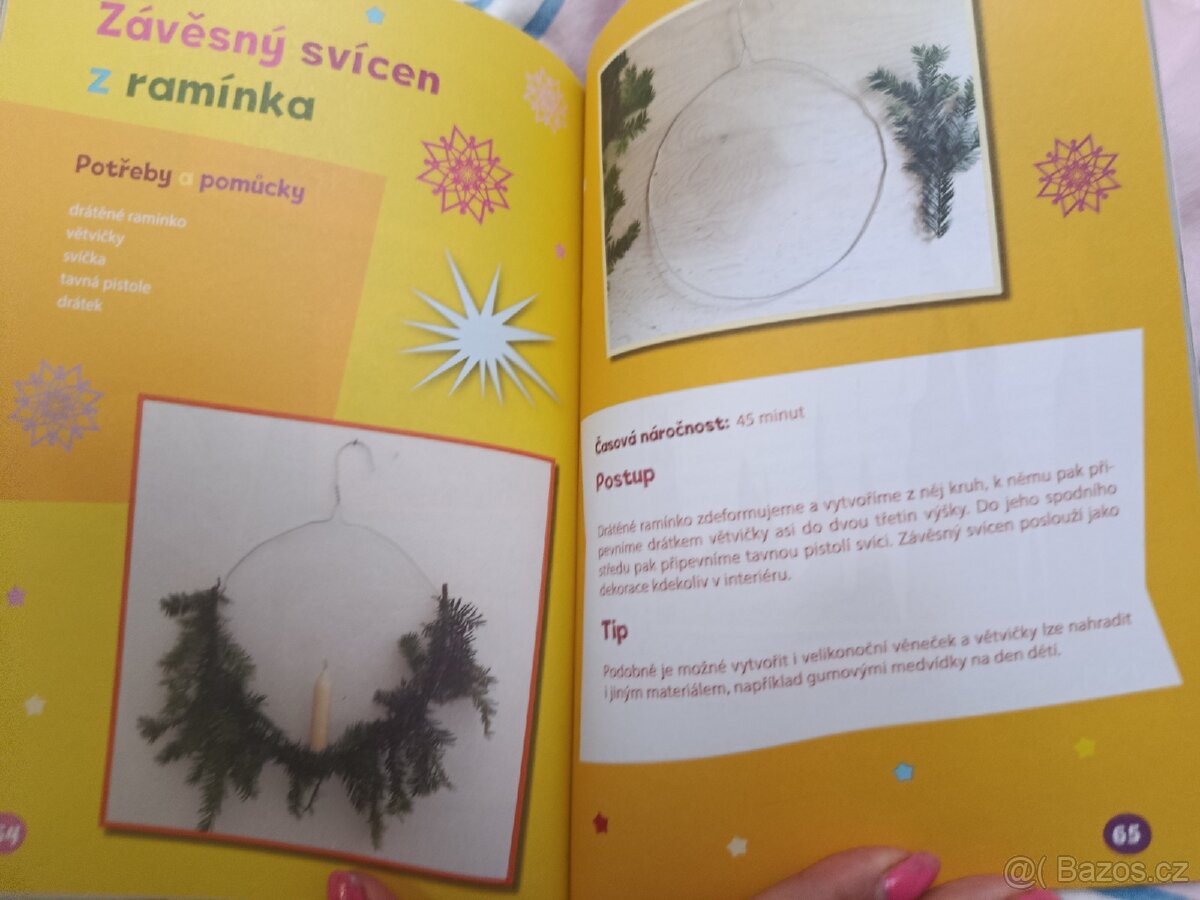 Kniha - vyrábění dekorací - 2