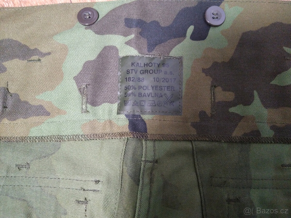 Maskáčové kalhoty AČR velikost 182/88 - 2