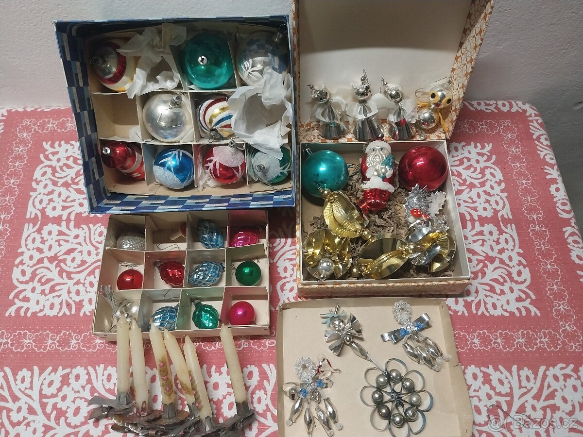 Staré VANOČNÍ OZDOBY - 2