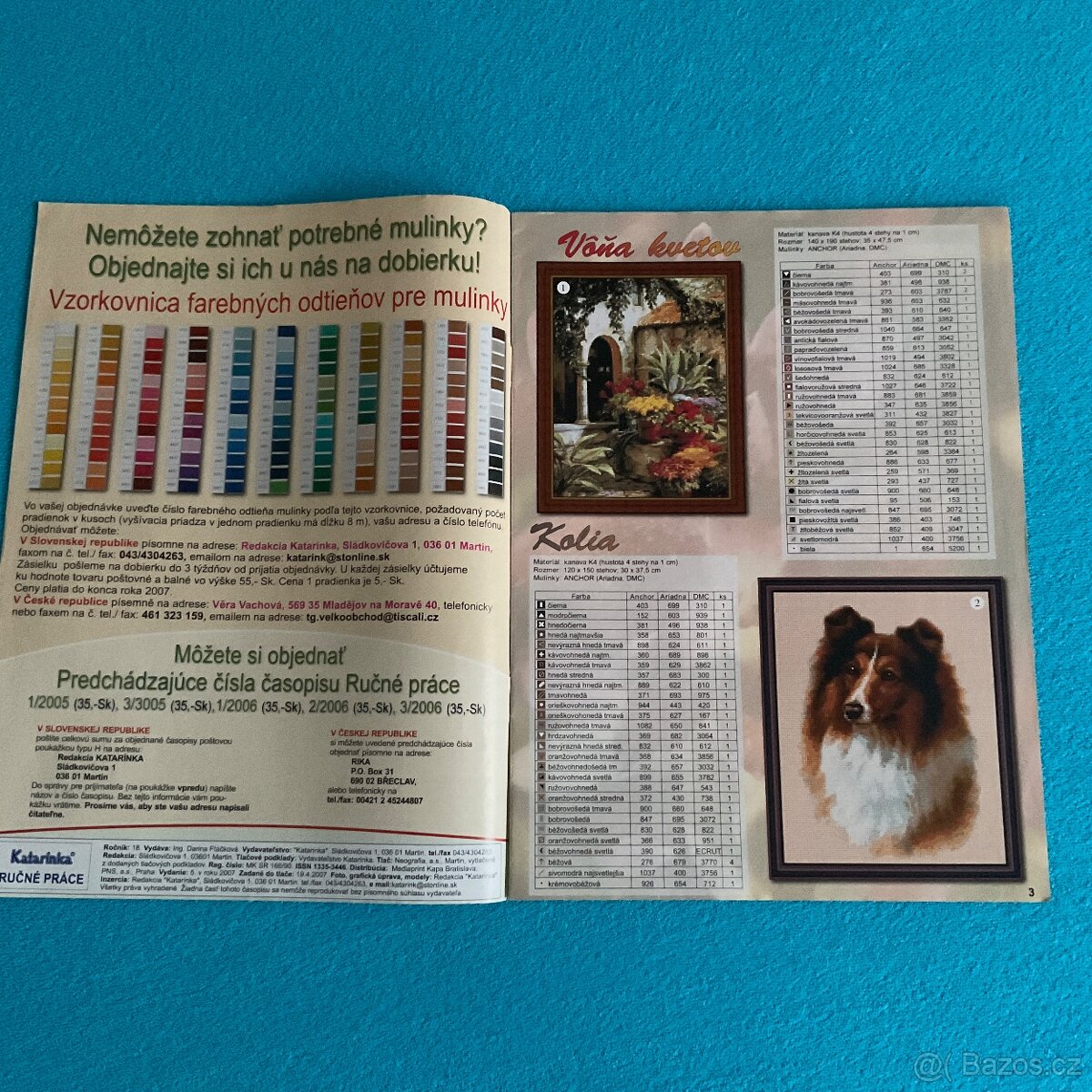 Časopis- Katarinka- Ručné práce- speciál- 1/ 2007 - 2