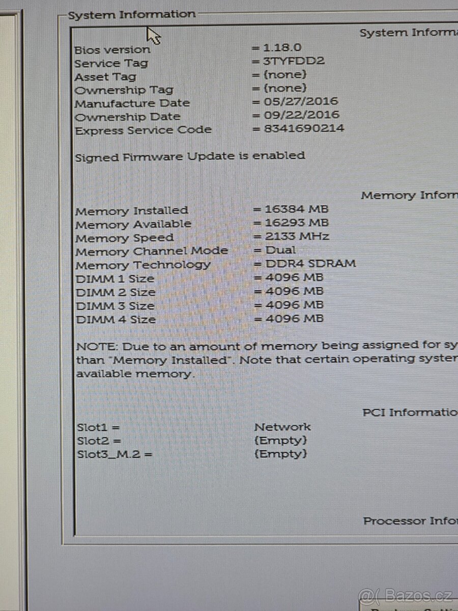 Dell OptiPlex 7040 SFF (Intel i5-6500, 16GB RAM) WiFi - 2
