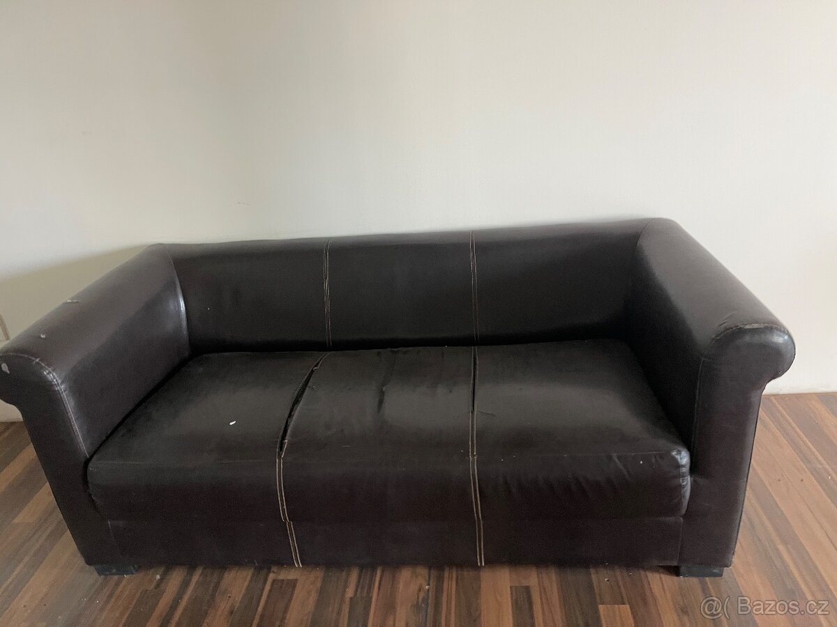 Pohovka koženková - 2