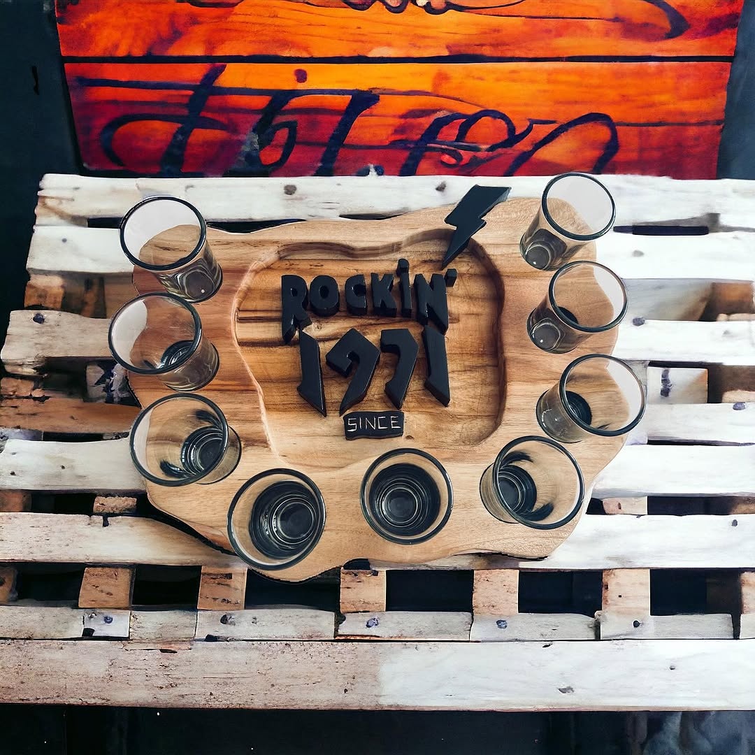 Originální dřevěné podnosy - 2