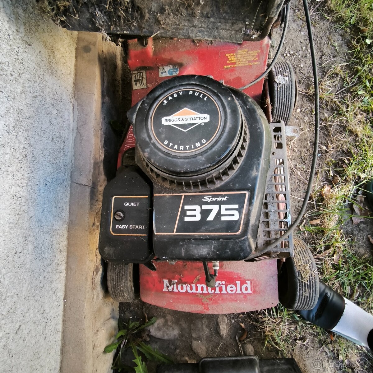 2× benzínová sekačka, ASIST + Mountfield (Briggs), na opravu - 2
