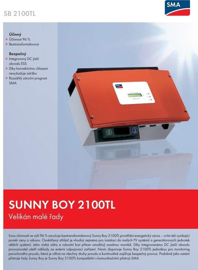 Měnič SMA2100 - 2