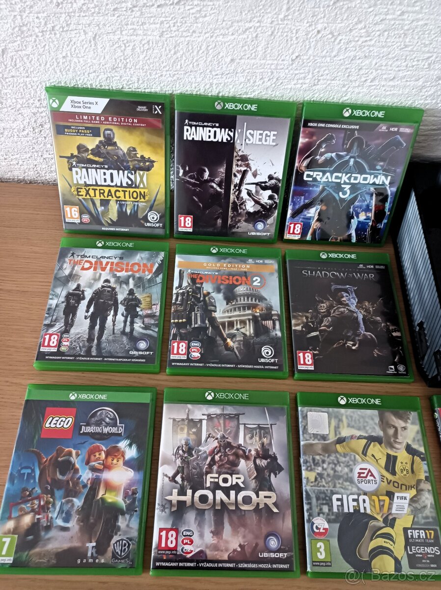 Xbox One 500GB + 10 her - 2