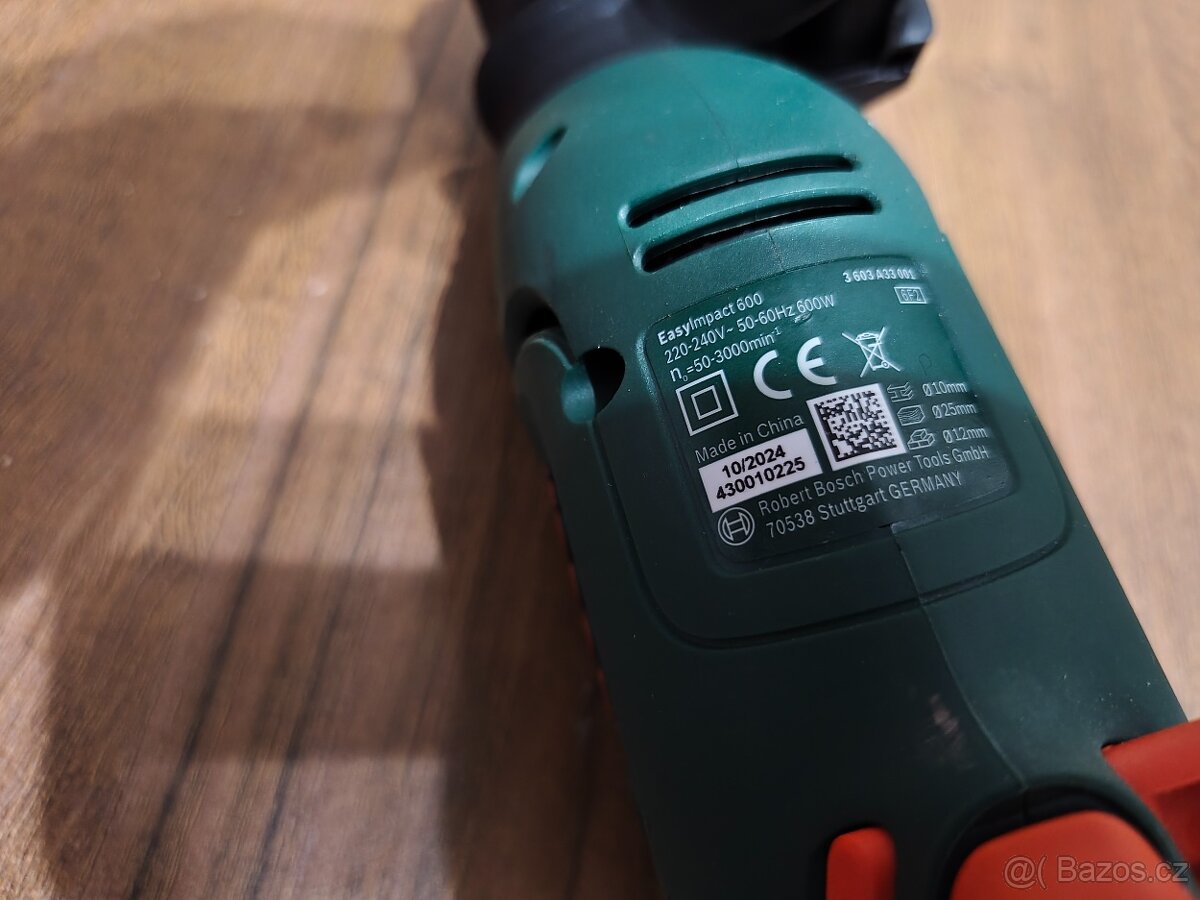 Vŕtačka Bosch easy impact 600 - 2
