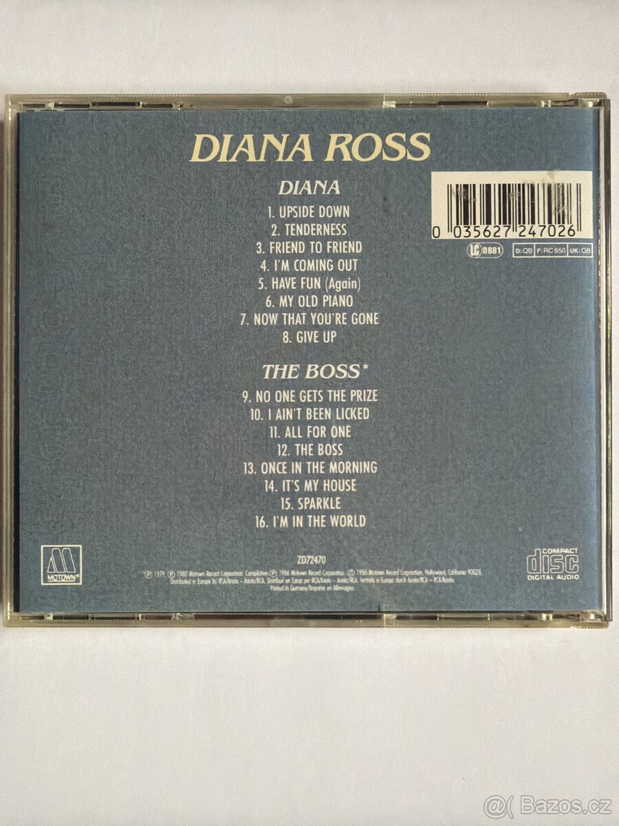 Originální CD Diana Ross - 2