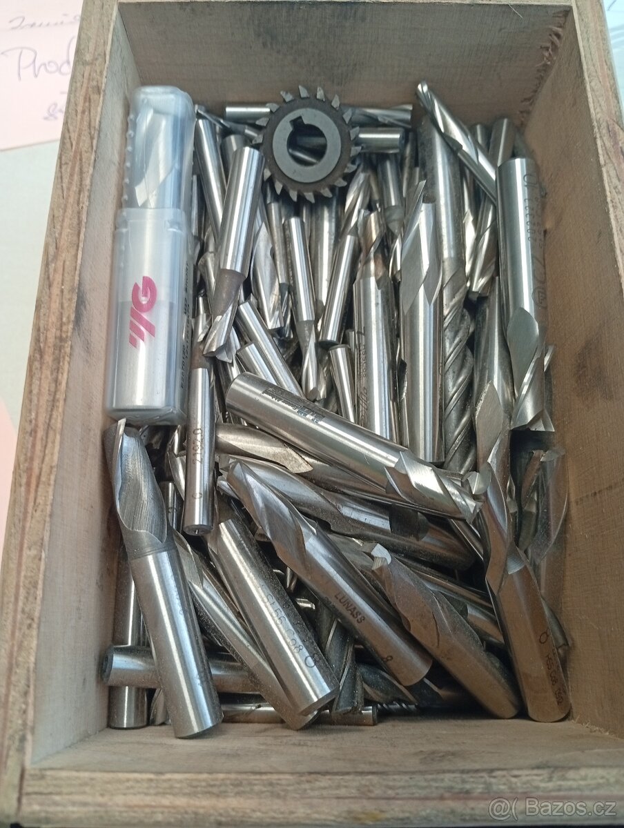 Stopkové frézky 6,8,10,12,22mm - 2