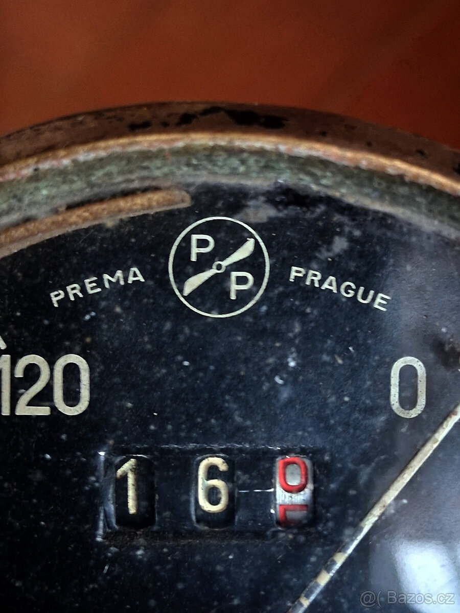 Pravotočivý tachometr 80mm - 2