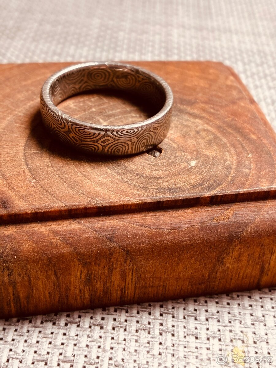 Pánský prsten z Damašku. - 2