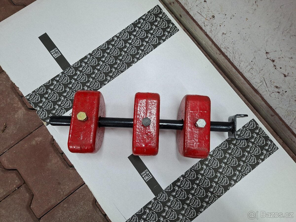 Vari držák malého závaží + 3 závaží - 2