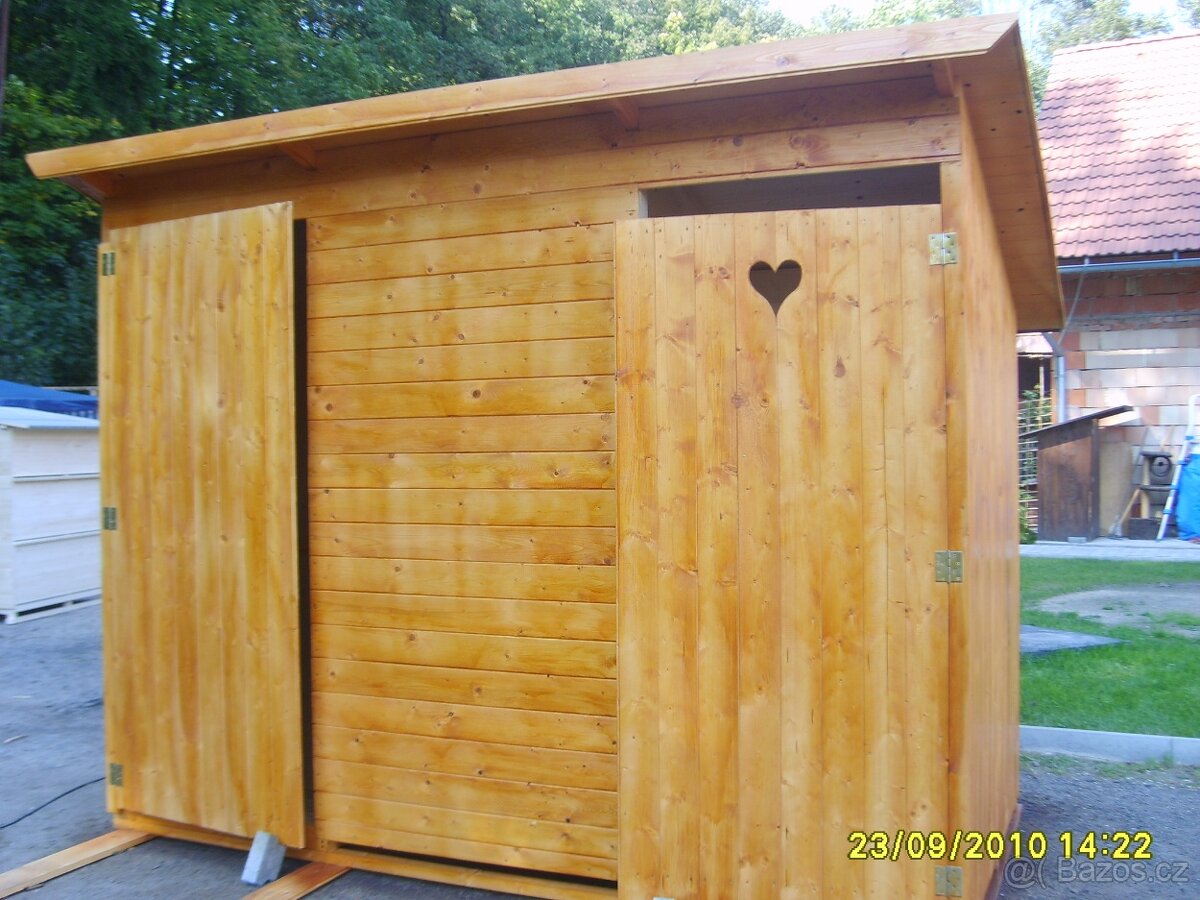 zahradní domek s wc skladem - 2