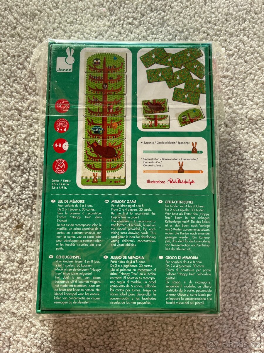 Puzzle hra Happy Tree od Janod - 2