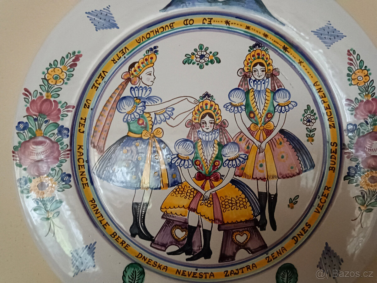 keramický talíř - 2