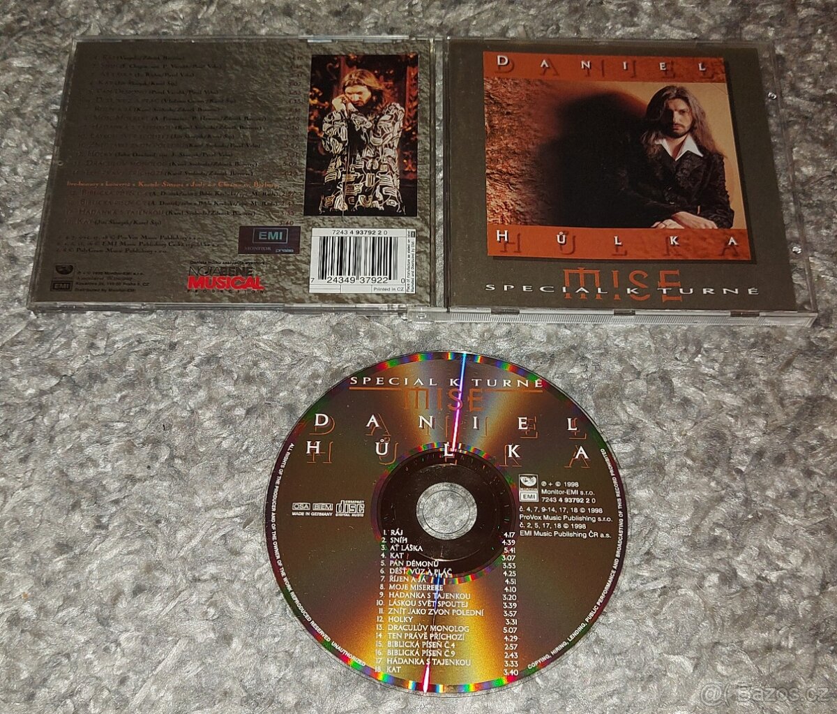 CD Andrea Bocelli,Daniel Hůlka,TOP 10 Superstar - 2