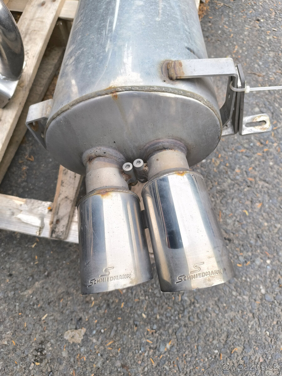 Bmw e60 Koncový tlumič Schmiedmann + výfuk - 2