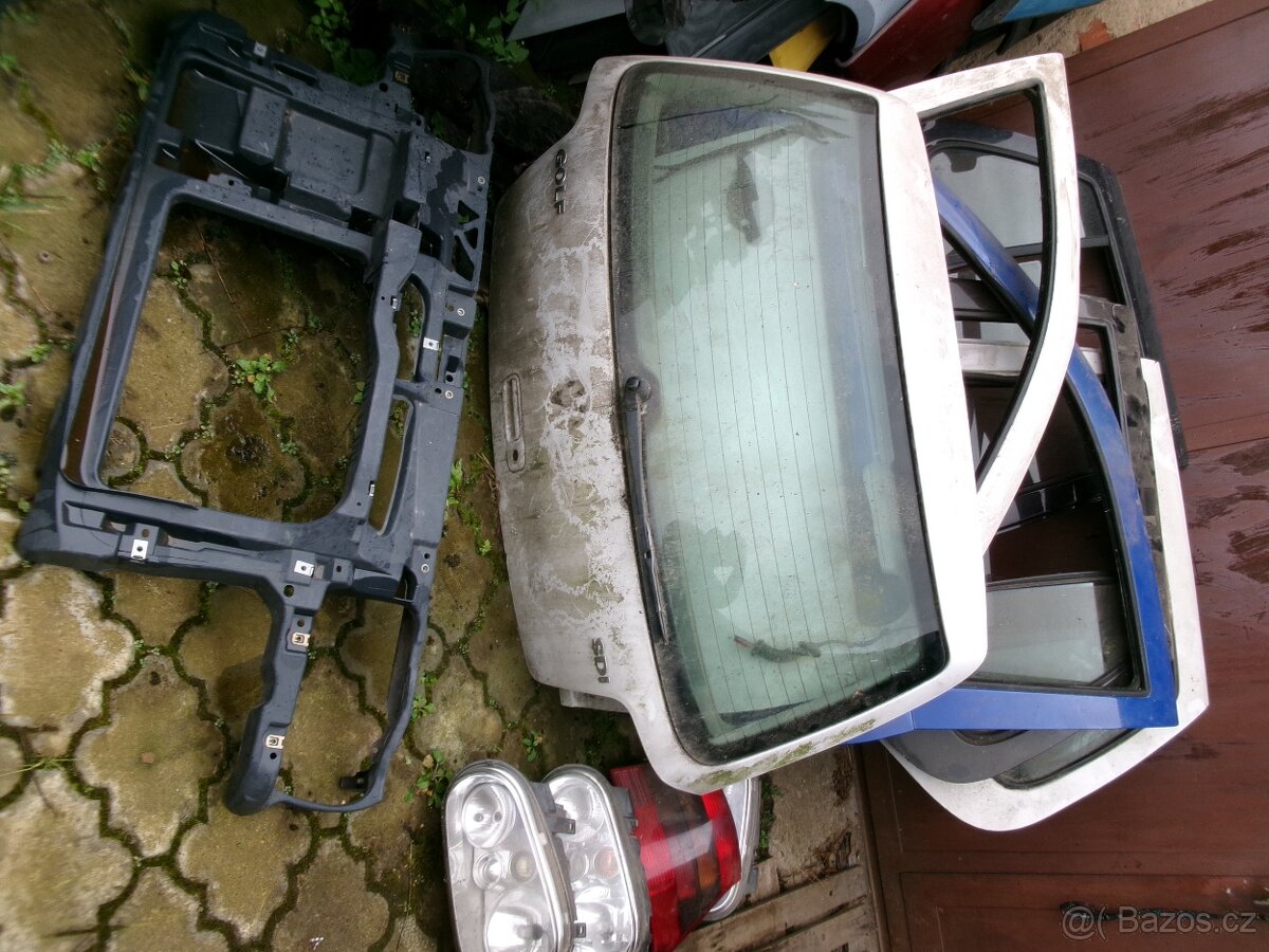 VW GOLF 4 , BORA - dveře, uklid ,likvidace dílů - 2