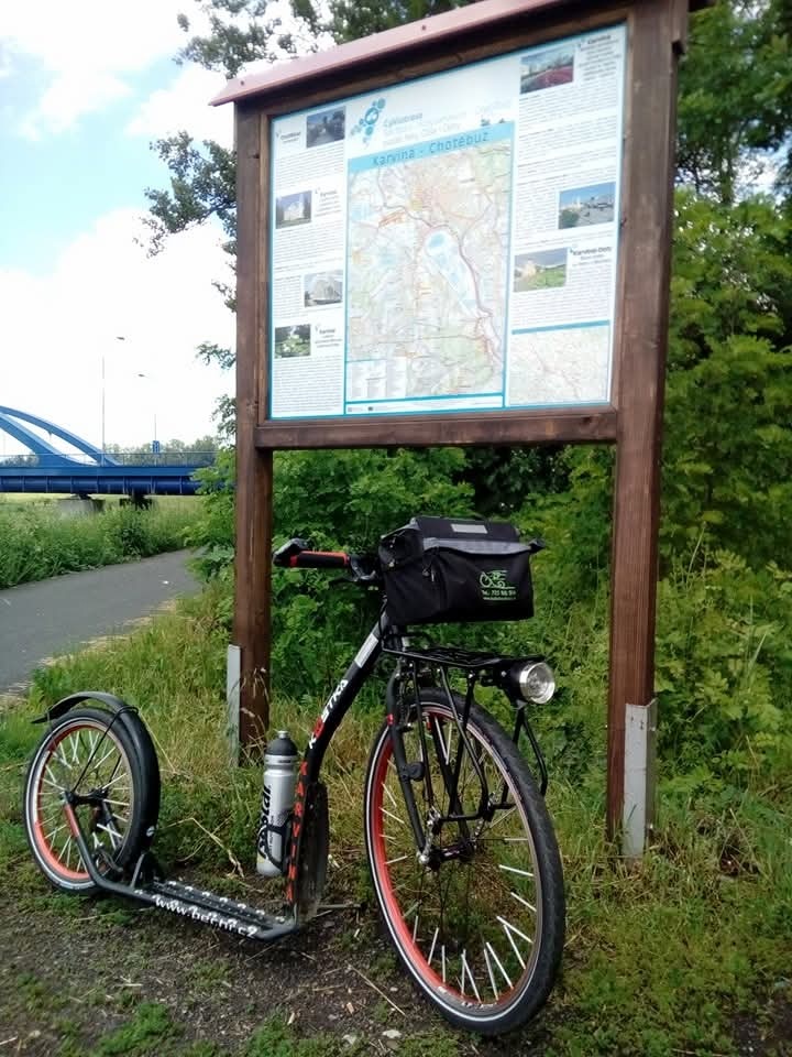 Koloběžka Kostka tour zakázková výroba - 2