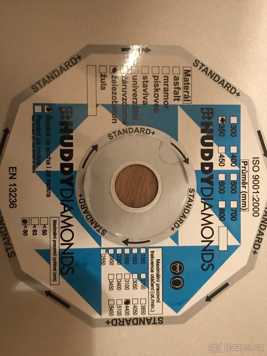 diamantový řezný kotouč - 2