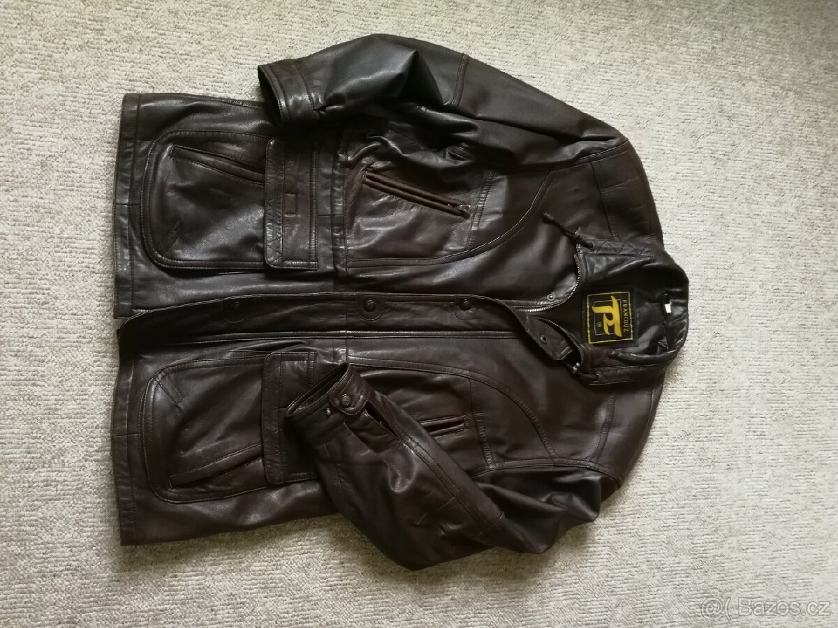 Pánská kožená parka - 2