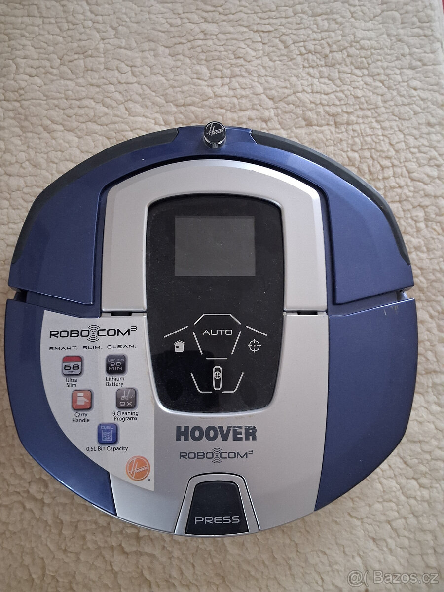 Prodám robotický vysavač HOOVER výška 7 cm - 2