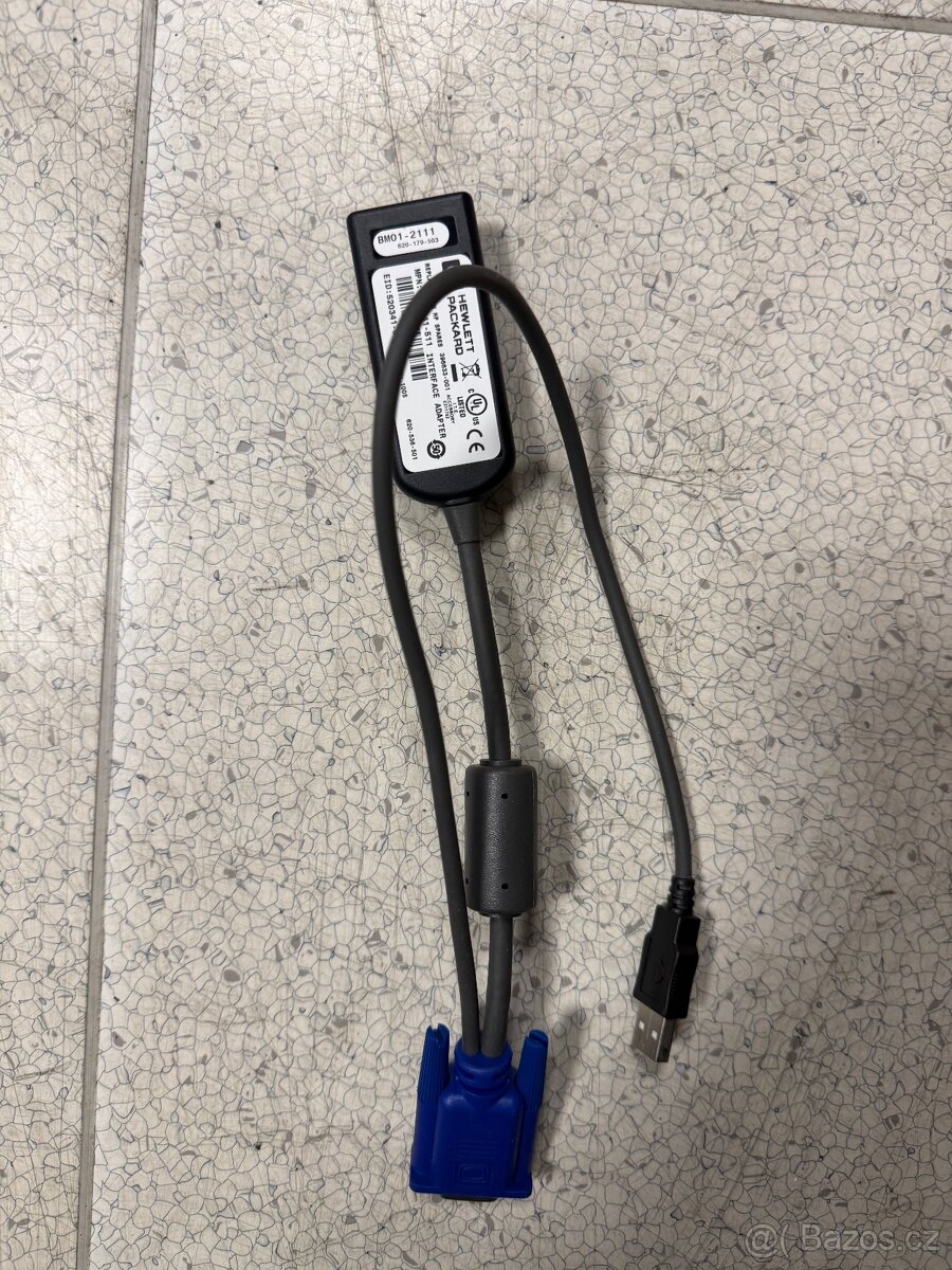 HP KVM USB Interface Adapter Cable - 2