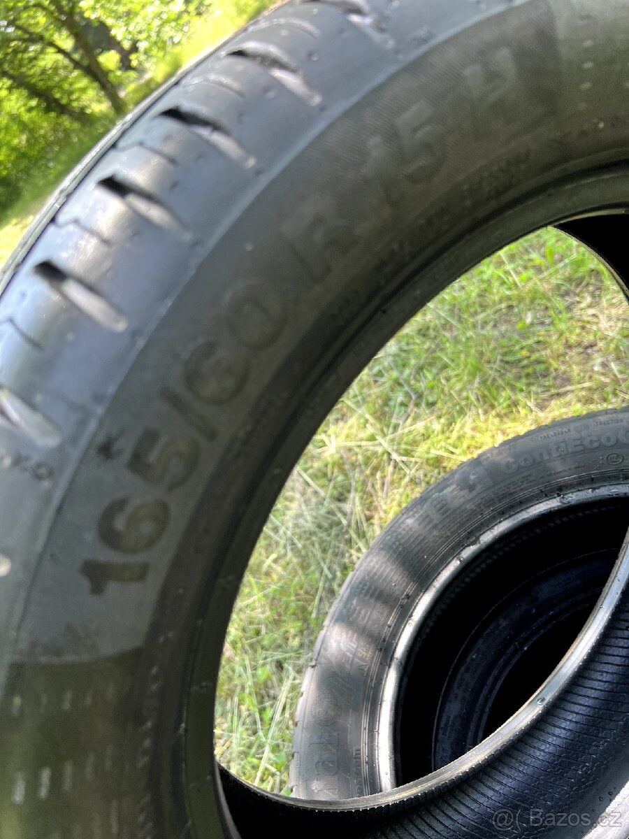 Letni nova sada pneu Continental 165/60 R15 - 2